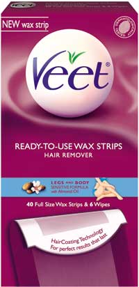 Veet Wax Strips Waxing Kit